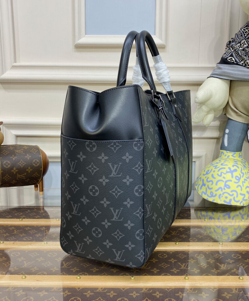 Louis Vuitton Sac Plat 24H M46451 Black